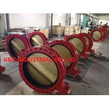 U Flange Butterfly Valve with Al-Bronze Disc